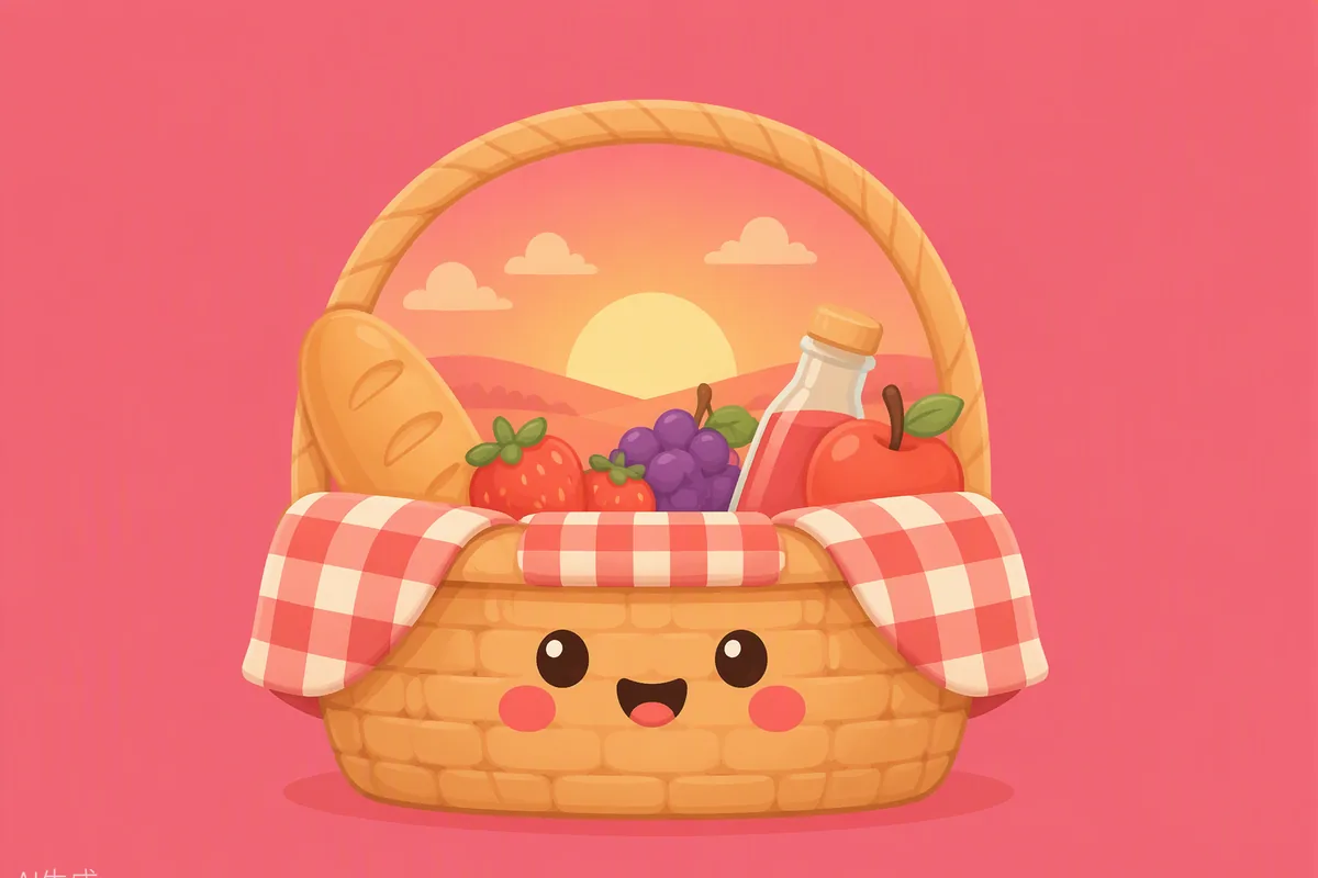 Sunset picnic